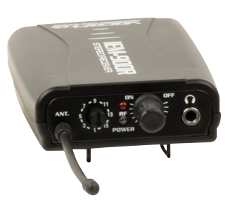 WIRELESS ASSISTIVE LISTENING SYSTEM WITH 10 RECEIVERS AND 1 TRANSMITTER